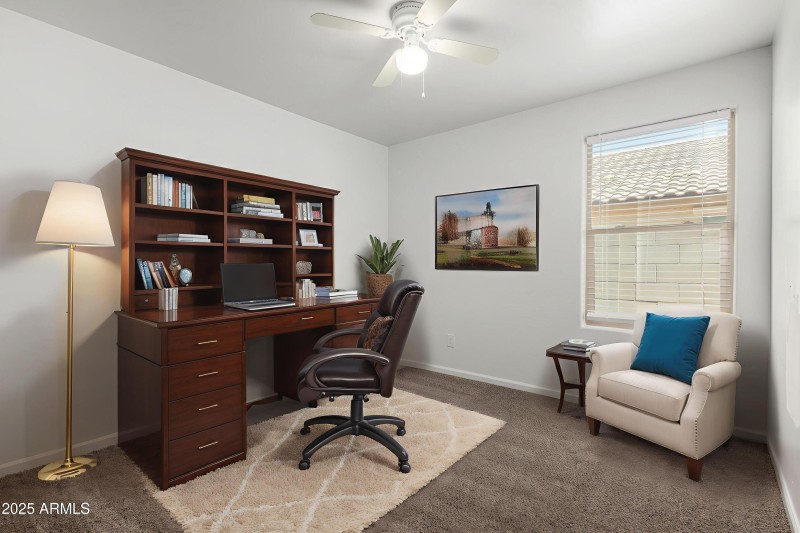 Bedroom 2 - Virtually Staged