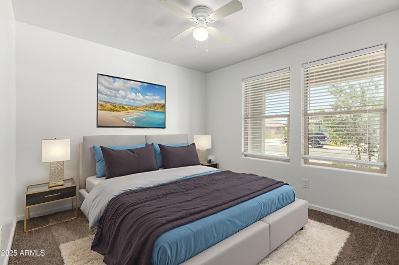 Bedroom 3 - Virtually Staged