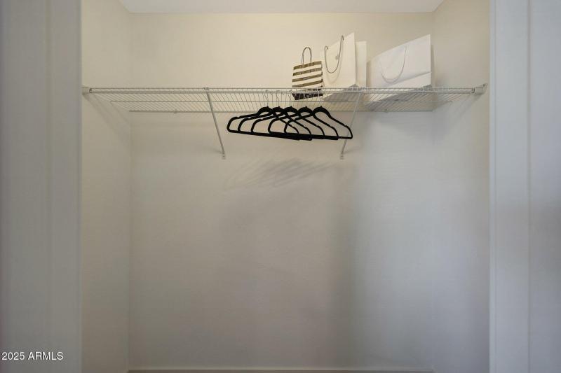 Second bedroom room closet