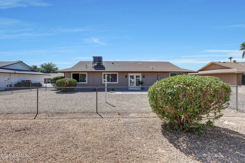 Property goes past fence