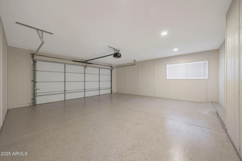 Insulated garage door