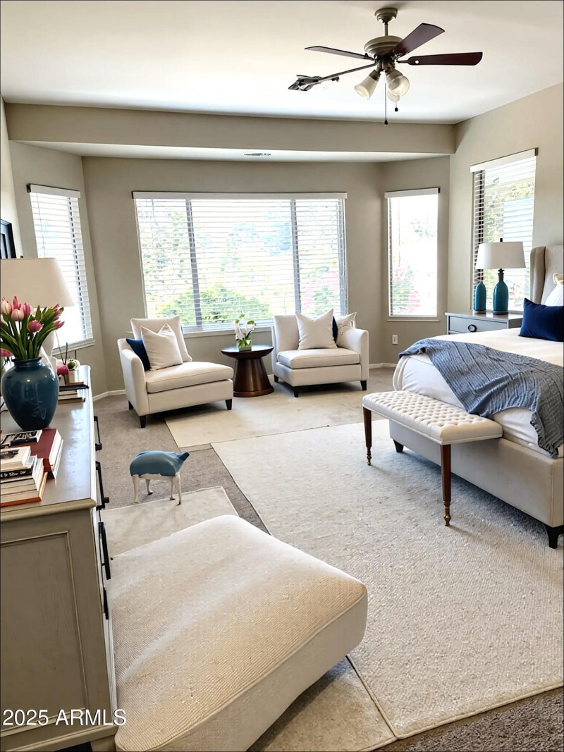 Primary Bedroom- Virtually Staged