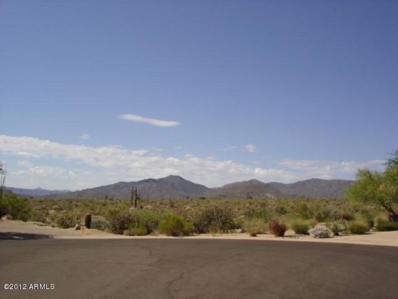 VIEW TO THE NORTH FROM FRONT YARD