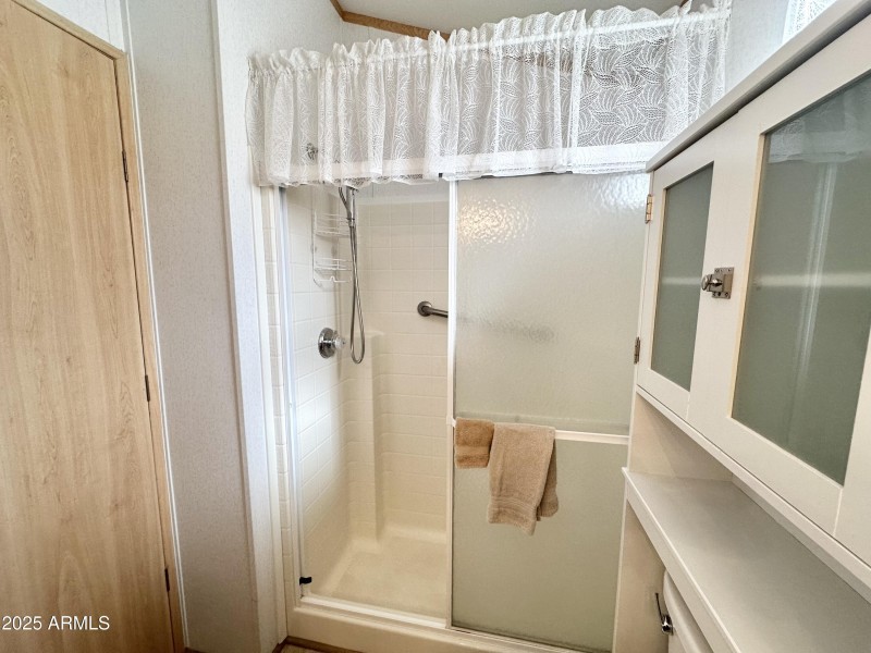 ROOMY WALK IN SHOWER