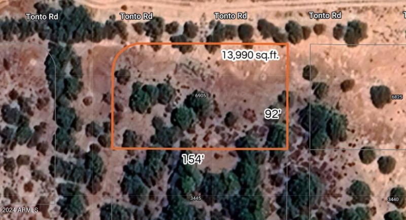 Aerial wth numeric boundaries