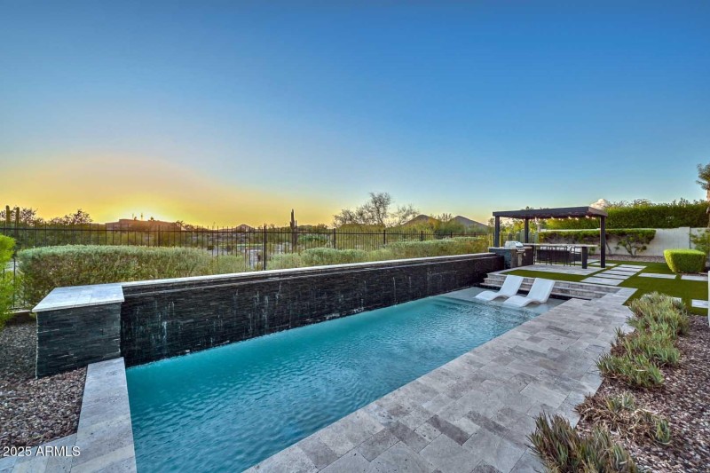 Sunset-Pool View