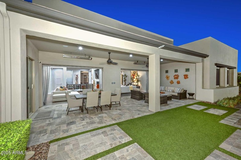 Night-Covered Patio