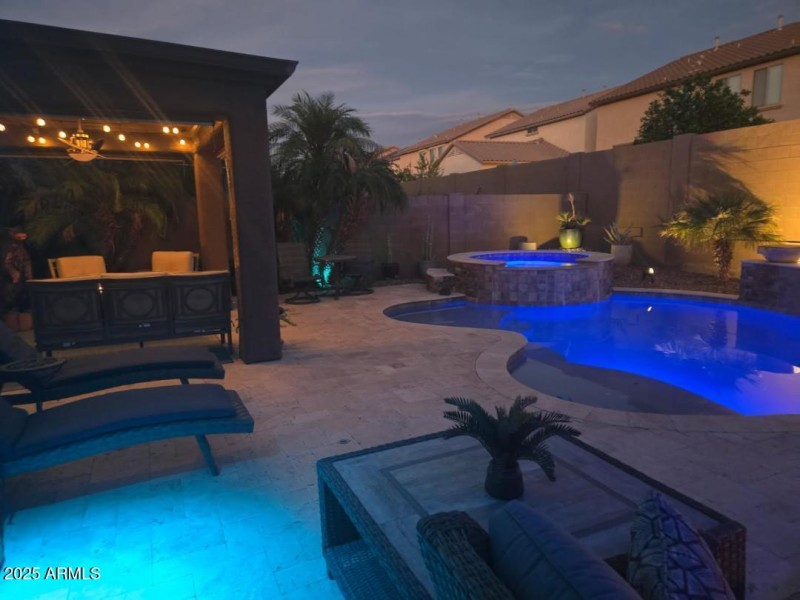 7531 lighting on patio