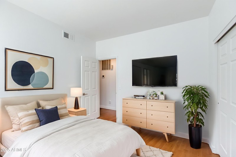 Virtually Staged Secondary Bedroom