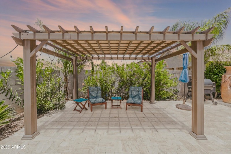 Outdoor Backyard Pergola
