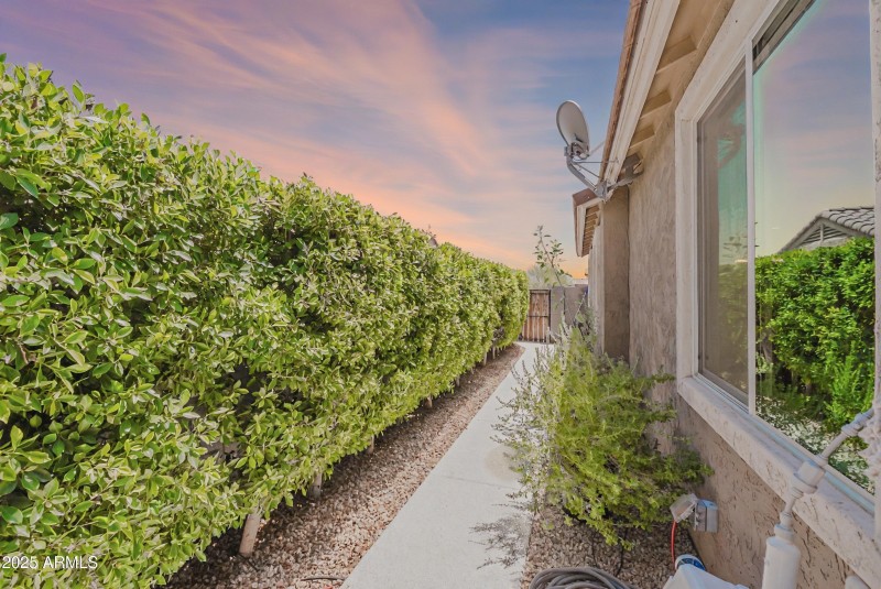Paved Concrete Side Walk