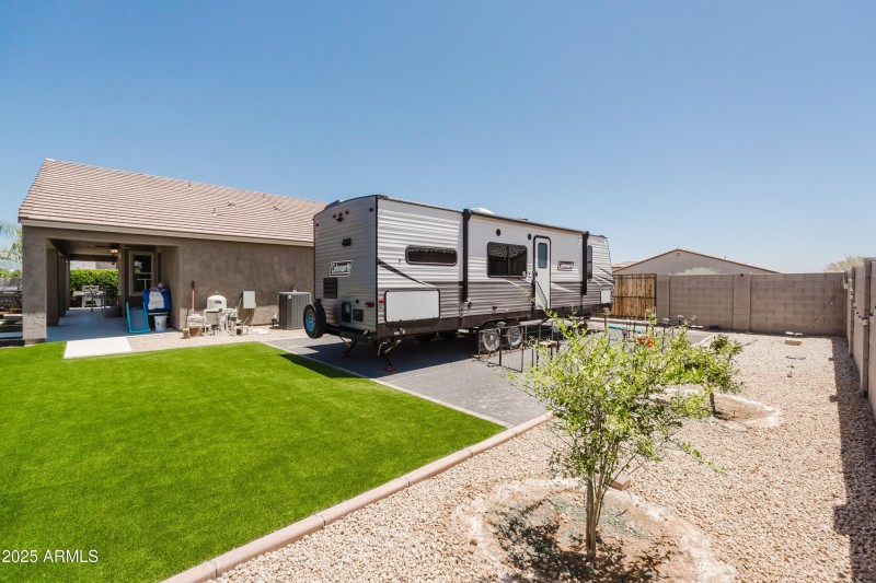 RV Parking and Gate