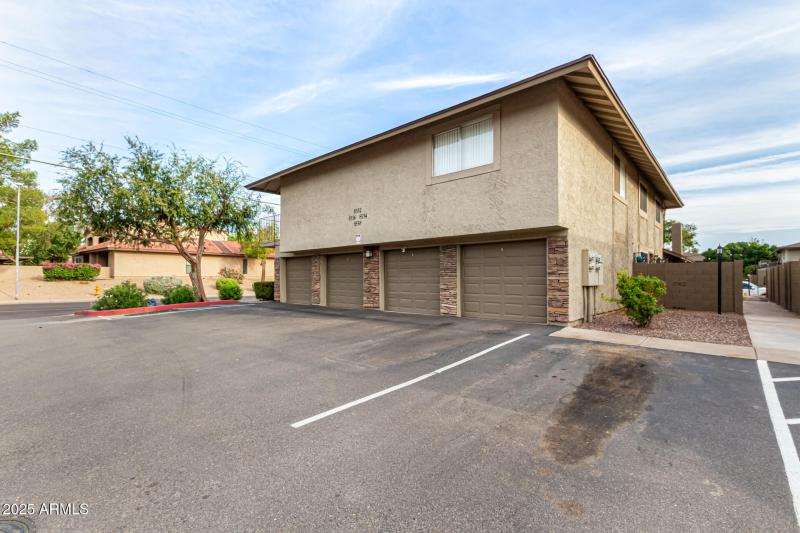 North Side - Garage on right side