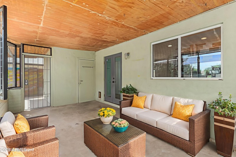 Virtually Staged Patio