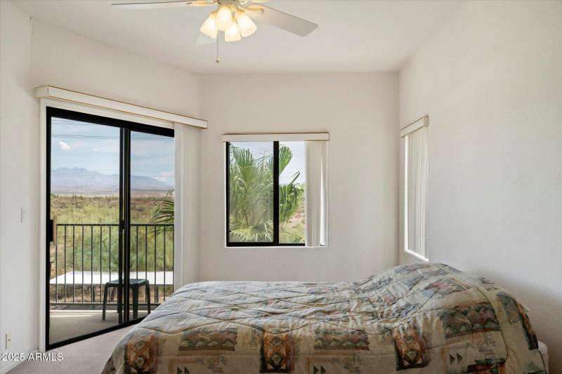 Bedroom 2 with Mountain Views