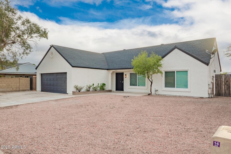 Side View of the House