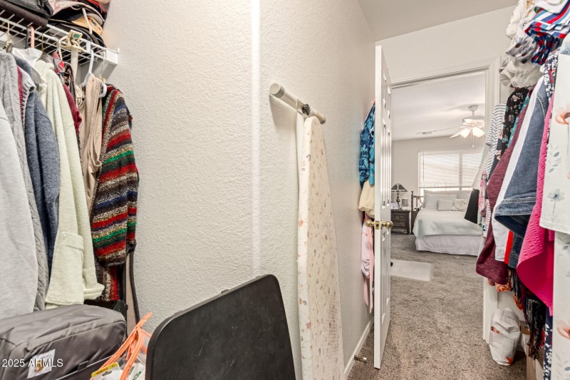 Large Primary Walk-in Closet