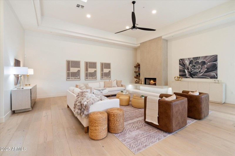 Oversized family room