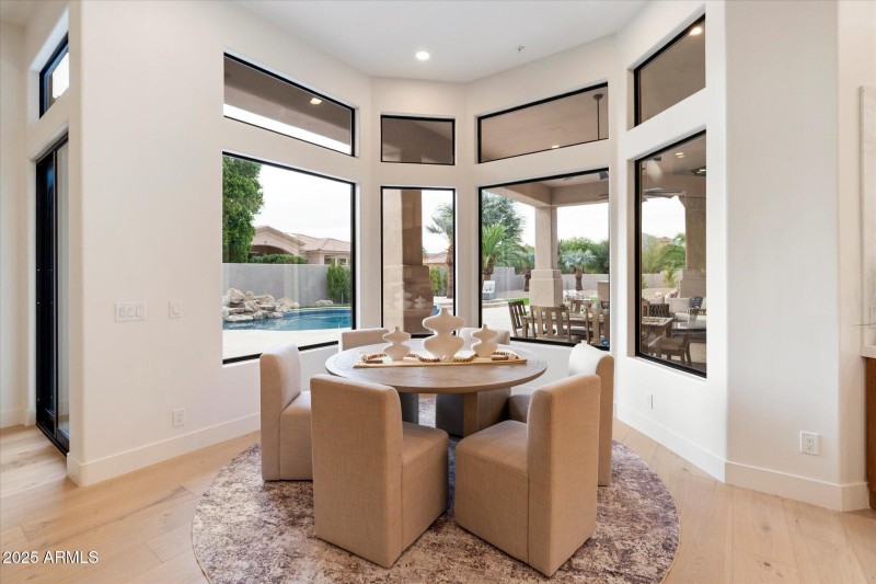 Breakfast Nook beside kitchen