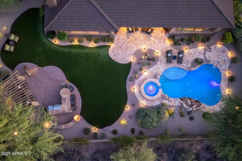 57-Sunset Backyard View