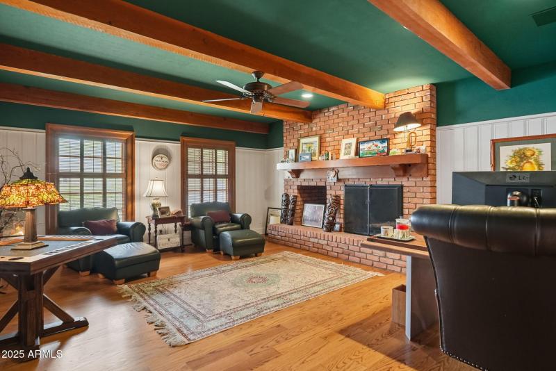 Enjoy Working by Your Fireplace