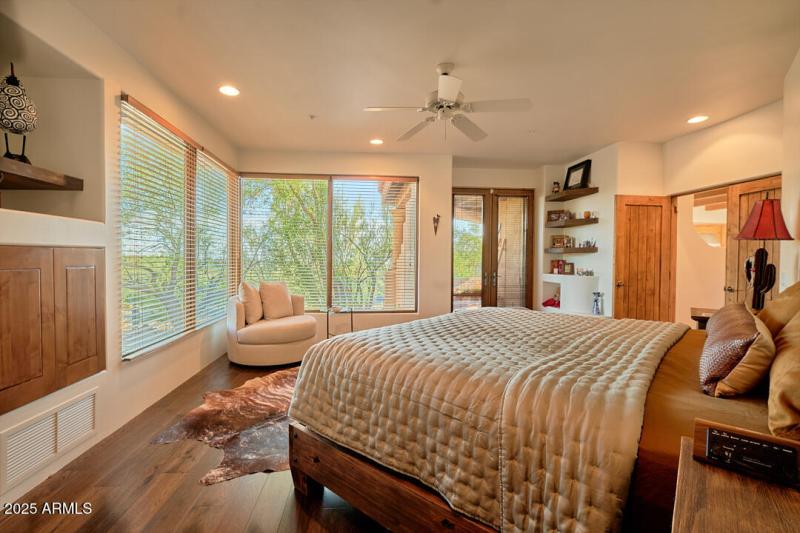 Primary Bedroom at Dusk