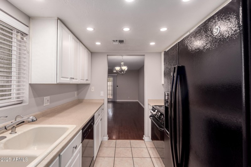 bright white kitchen