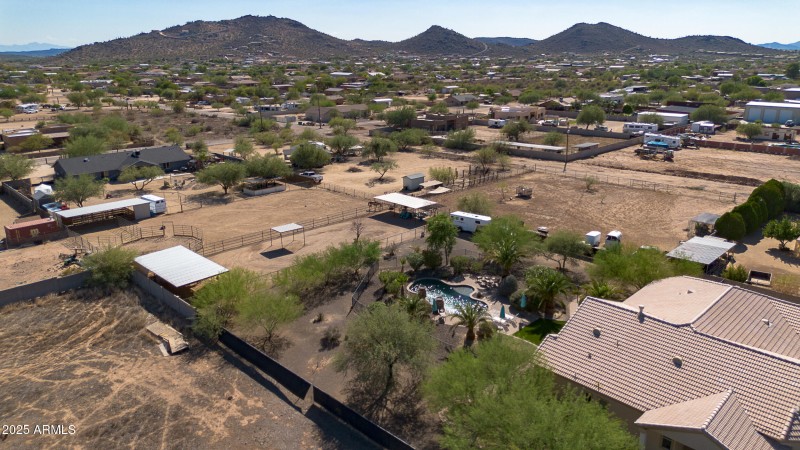 Mountain Views and Horse Set up