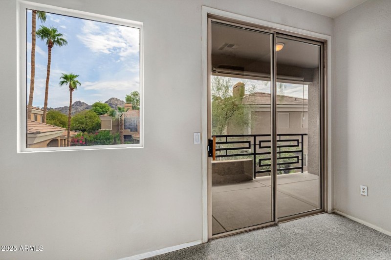 Living Room to Balcony View
