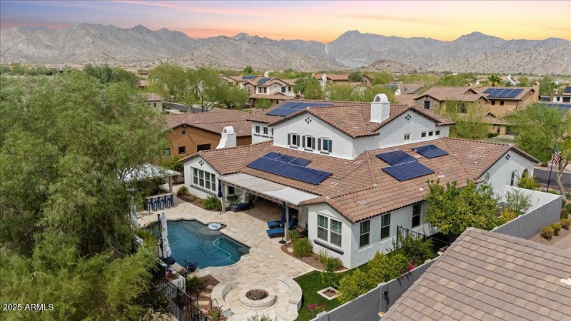 21365 W Mule Deer_Aerial backyard