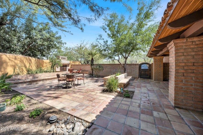 Main House Second Patio