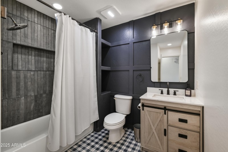 Guest bath remodeled