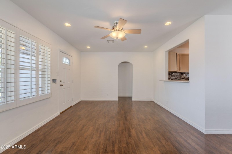 Entrance to Bedrooms