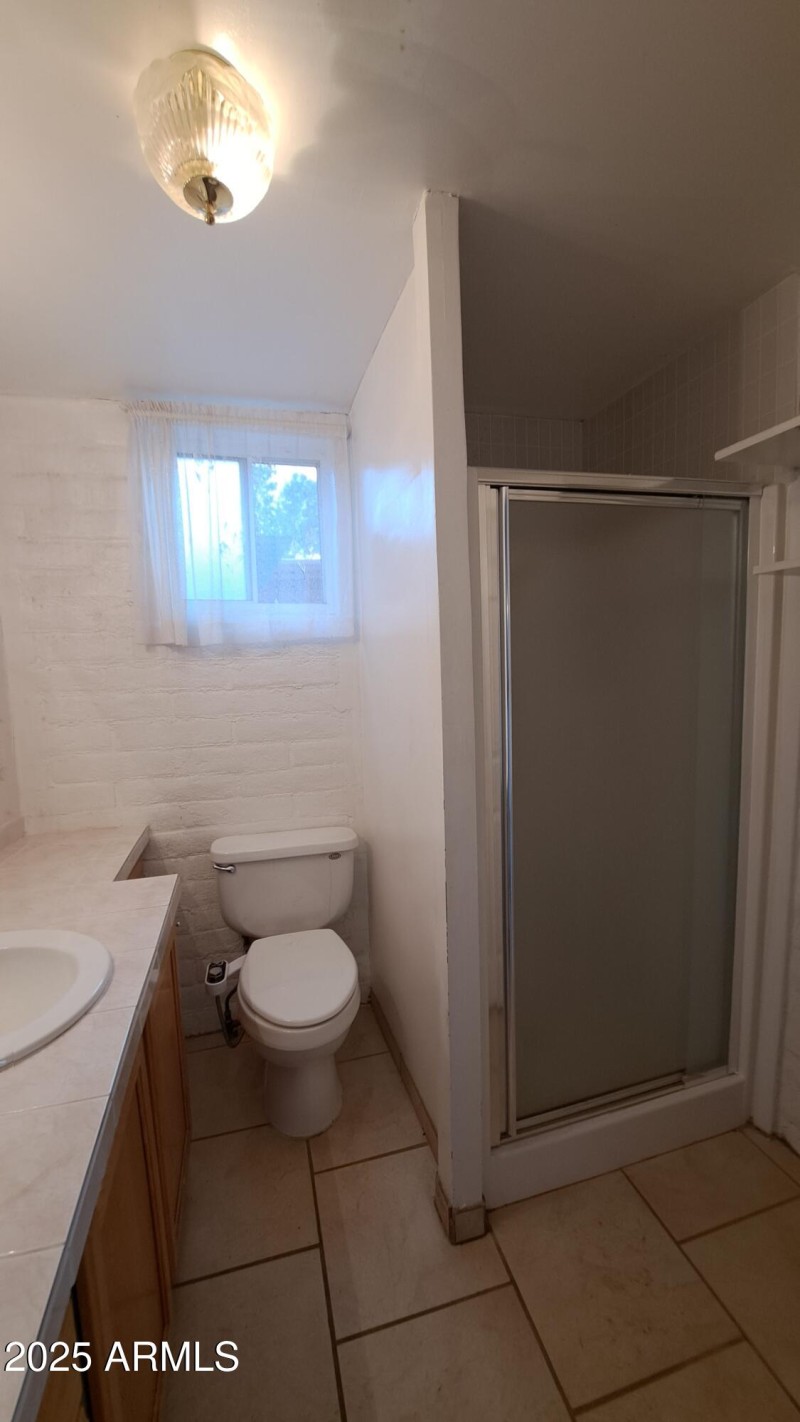 Master walk-in shower