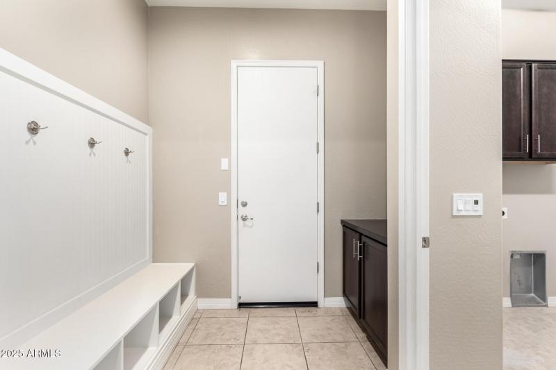 Coat Backpack Drop from garage