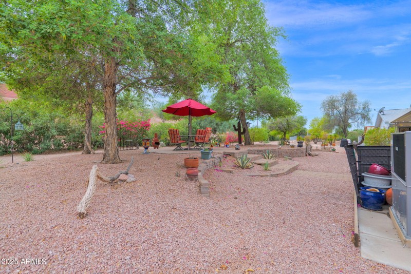 North Side Of Backyard