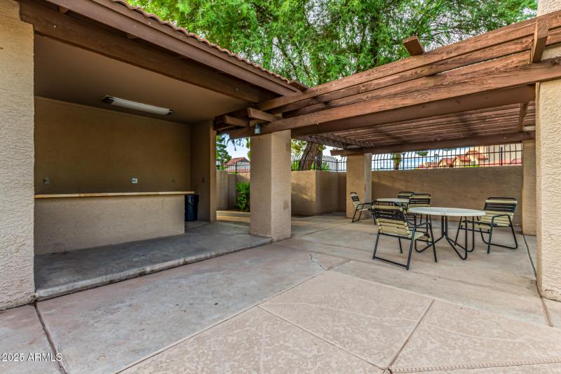 Outdoor Community Kitchen Area