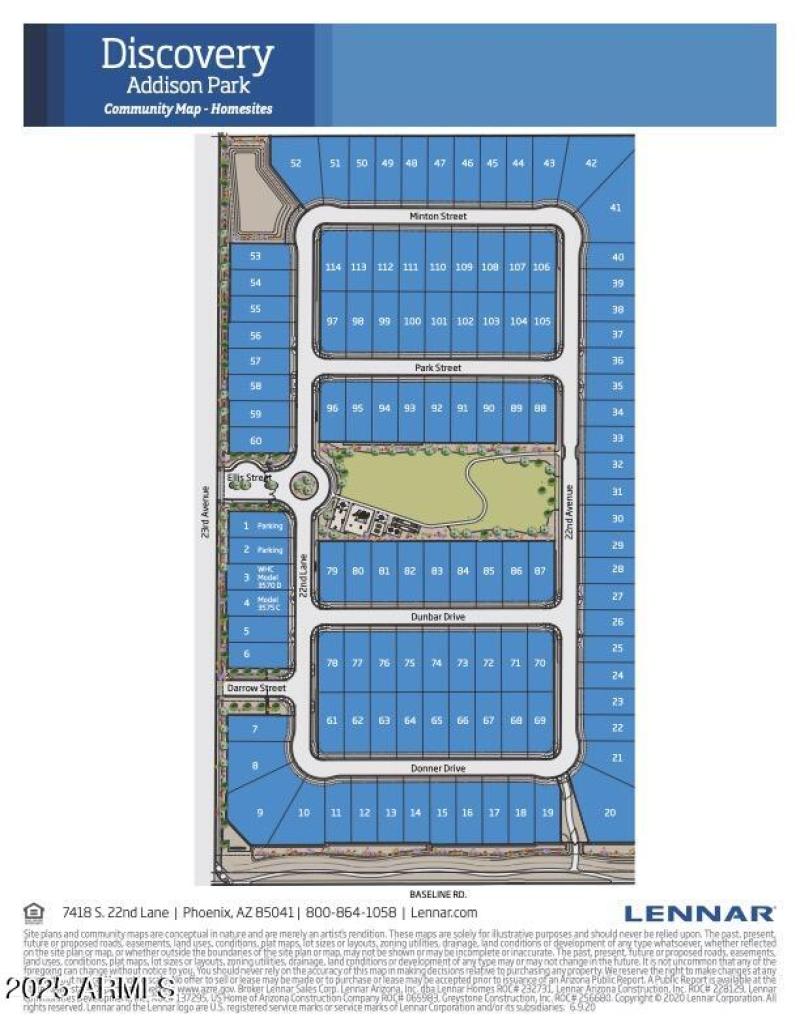 Addison_Commu_lotmap