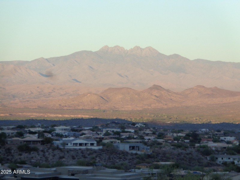 Four Peaks at dusk