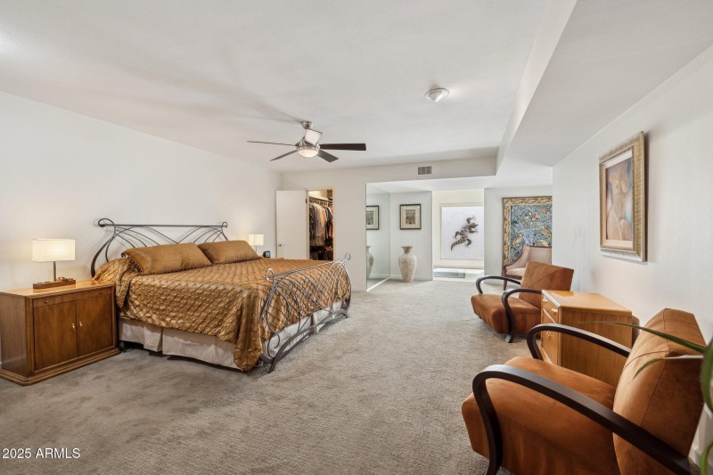 Spacious Primary bdrm