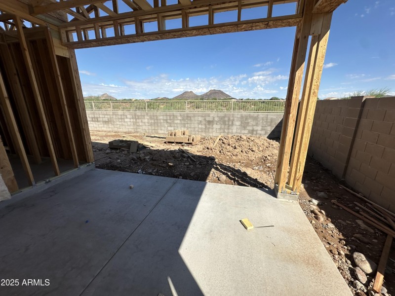 5 - Covered Patio with Mountain Views