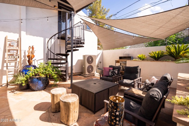 Staircase To guest House