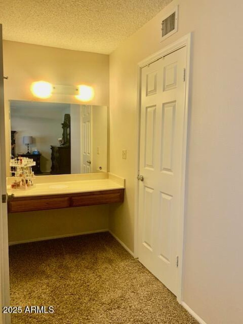 dressing area master bedroom