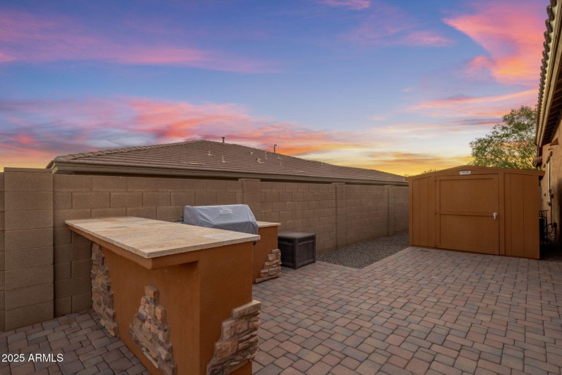 Storage Shed On Slab