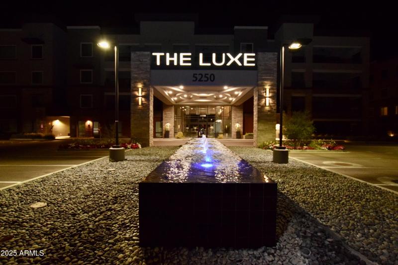 Front Entrance At Night