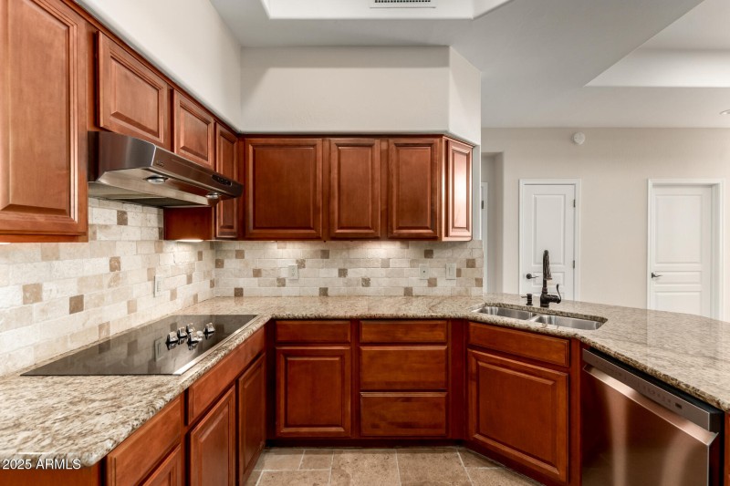 Nice tile backsplash