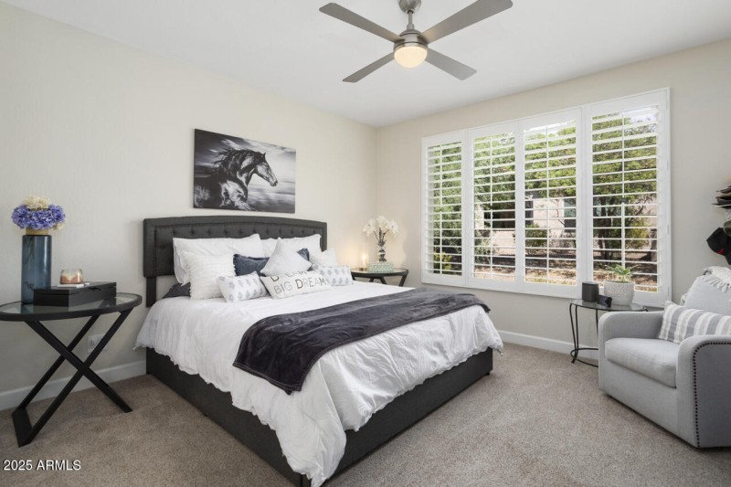 Primary bedroom suite