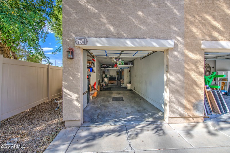 Direct entry Garage