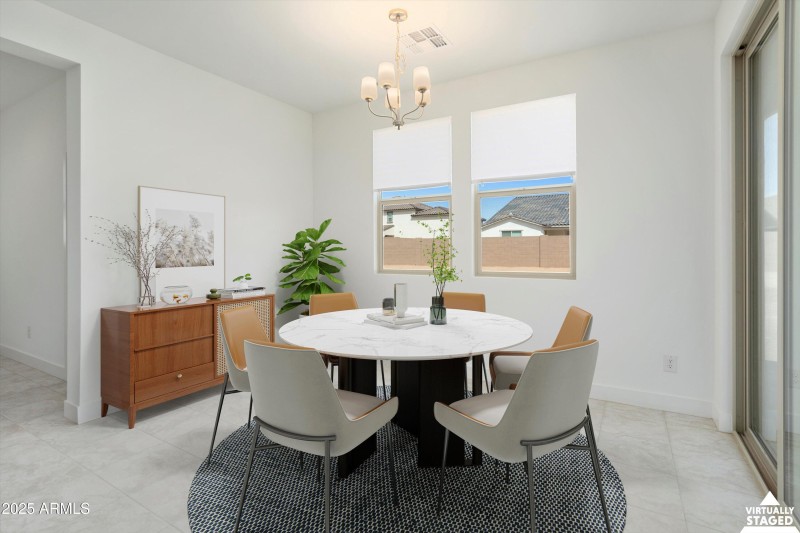 Dining Kitchen - Virtually Staged