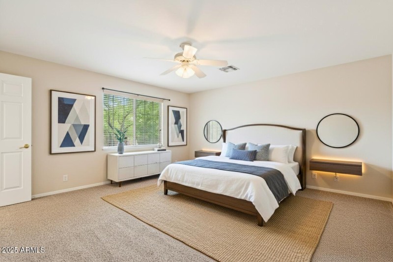 Primary Suite - Digitally Staged